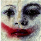 Couverture de l'ouvrage, maquillage de clown